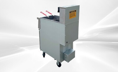 NSF 40LBS Floor Electric Fryer HFEF-11KW