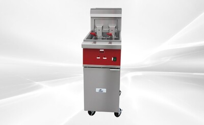 NSF 40LBS Floor Electric Fryer HFEF-14KW