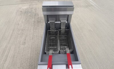 NSF 40LBS Floor Electric Fryer HFEF-14KW