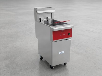 NSF 40LBS Floor Electric Fryer HFEF-14KW