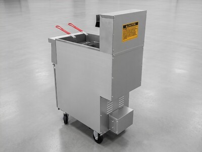 NSF 40LBS Floor Electric Fryer HFEF-14KW