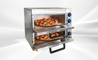 NSF 14 inches Commercial Double Deck Electric Pizza Oven ZH-3M