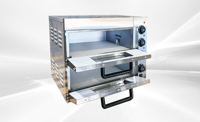 NSF 14 inches Commercial Double Deck Electric Pizza Oven ZH-3M
