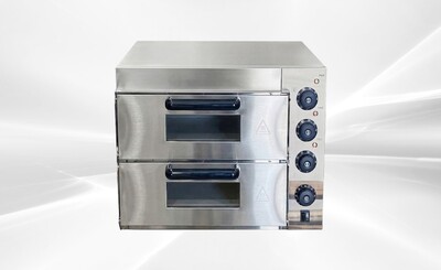 NSF 14 inches Commercial Double Deck Electric Pizza Oven ZH-3M