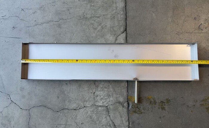 [Parts] Refrigerator Stainless Steel Water Disposal Pan 37*7.5
