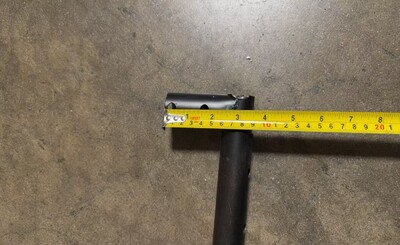 [Parts] L-shaped  Pipe 21*3.5 Ins