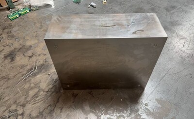 [Parts]  Food Cart Trailer Stainless Steel Storage Cabinet
