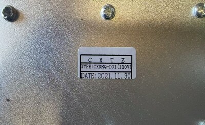 [Parts]Infinite-range Adjustment Switch CXDKQ-D01（110V）
