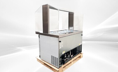 48 Ins  Refrigerated Buffet Cold Table Only Acrylic Cover AS1180