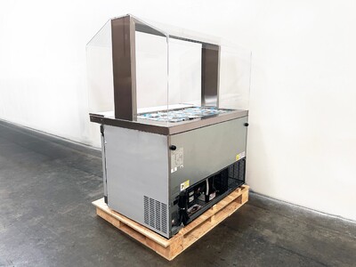 48 Ins  Refrigerated Buffet Cold Table Only Acrylic Cover AS1180