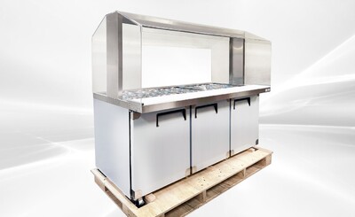 72 Ins  Buffet display Table Only Acrylic Cover AS1790