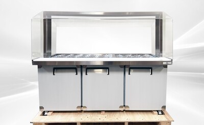 72 Ins  Buffet display Table Only Acrylic Cover AS1790