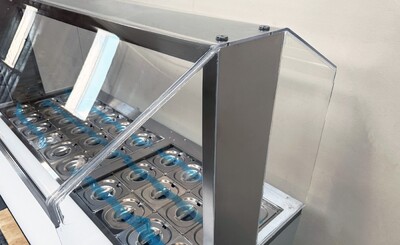 72 Ins  Buffet display Table Only Acrylic Cover AS1790
