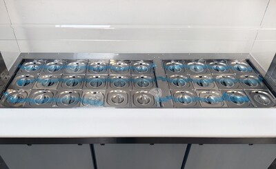 72 Ins  Buffet display Table Only Acrylic Cover AS1790