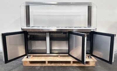 72 Ins  Buffet display Table Only Acrylic Cover AS1790