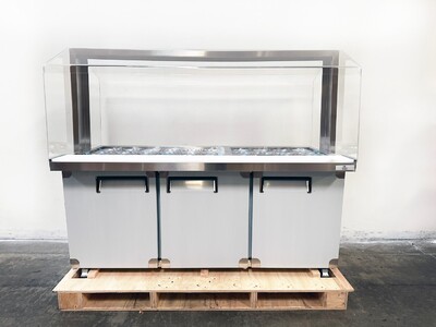 72 Ins  Buffet display Table Only Acrylic Cover AS1790