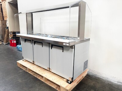 72 Ins  Buffet display Table Only Acrylic Cover AS1790