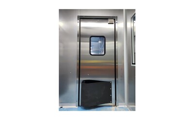 42x H84 ins Single Swinging Traffic Doors Includ frame D4284S