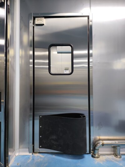 42x H84 ins Single Swinging Traffic Doors Includ frame D4284S