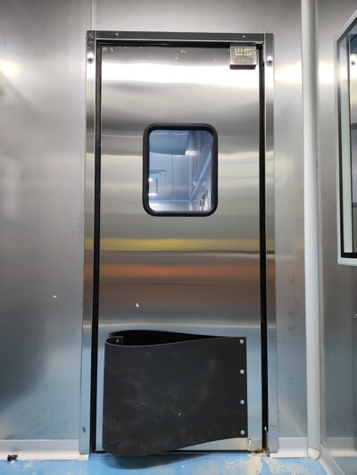 42x H84 ins Single Swinging Traffic Doors Includ frame D4284S