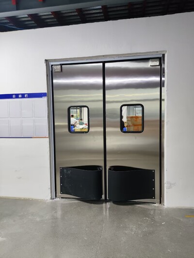 72x H84 ins Double Swinging Traffic Doors And frame D7284D