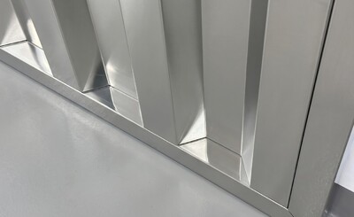 30 inches S S Swinging Cafe Door Left-hand  S30L