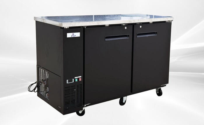 NSF Commercial Beer case Refrigerator 60 ins  UBB-24-60F-HC