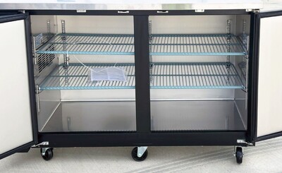 NSF Commercial Beer case Refrigerator 60 ins  UBB-24-60F-HC