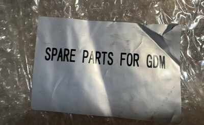 [Parts] SPARE PARTS FOR GDM