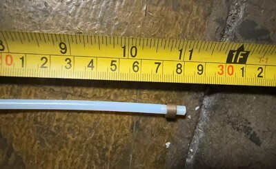 [Parts] 8x Coffee Machine Teflon Coffee Tube 11  Ins
