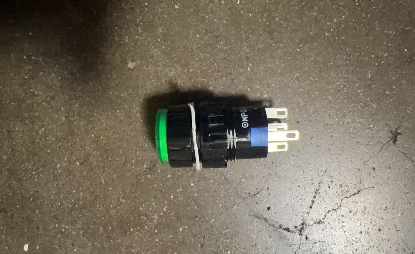 [Parts] 110V Circular Button Reset Switch