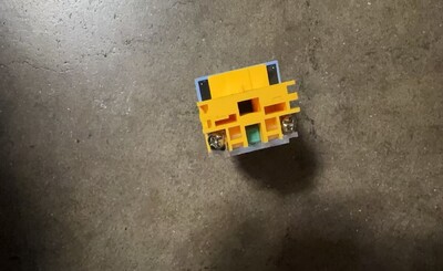 [Parts] Green Circular Button  Switch LAY16