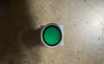 [Parts] Green Circular Button  Switch LAY16
