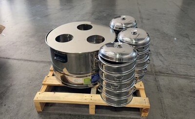 Clearance Commercial 9 in 15PCS Dim Sum Steamer 97090H1110