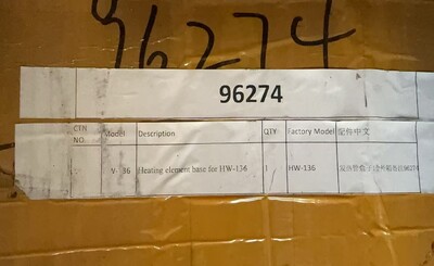 [Parts]HW-136 Heating Element Base  Outer Box