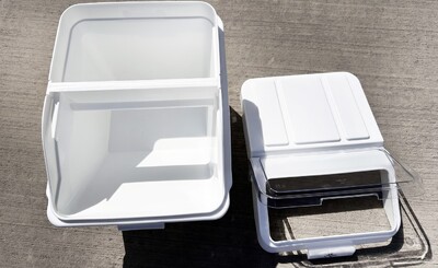 NSF 10 Gallon Bucket  Rice Storage Bin Rice  Box IB47L
