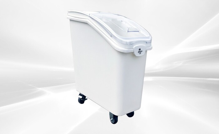 NSF 21Gallon Mobile Ingredient Rice  Storage Bin IB81L
