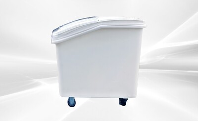 NSF 21Gallon Mobile Ingredient Rice  Storage Bin IB81L