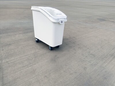 NSF 21Gallon Mobile Ingredient Rice  Storage Bin IB81L