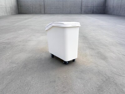 NSF 21Gallon Mobile Ingredient Rice  Storage Bin IB81L