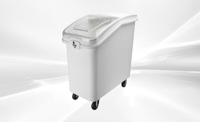 NSF 27Gallon Mobile Ingredient Rice Storage Bin IB102L