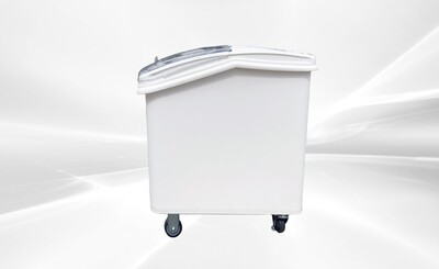NSF 27Gallon Mobile Ingredient Rice Storage Bin IB102L