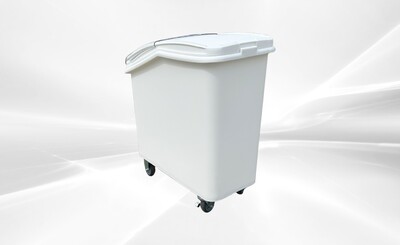NSF 27Gallon Mobile Ingredient Rice Storage Bin IB102L