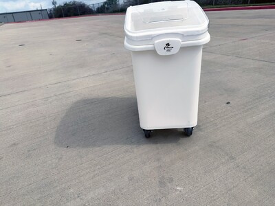 NSF 27Gallon Mobile Ingredient Rice Storage Bin IB102L