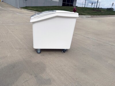 NSF 27Gallon Mobile Ingredient Rice Storage Bin IB102L