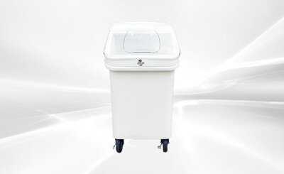 NSF 32 Gallon Mobile Ingredient Rice  Storage Bin IB120L