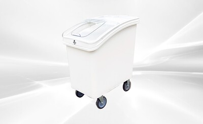 NSF 32 Gallon Mobile Ingredient Rice  Storage Bin IB120L