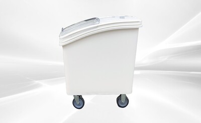 NSF 32 Gallon Mobile Ingredient Rice  Storage Bin IB120L