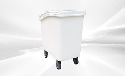 NSF 32 Gallon Mobile Ingredient Rice  Storage Bin IB120L