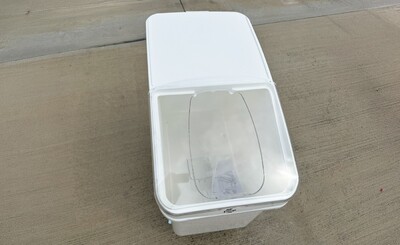 NSF 32 Gallon Mobile Ingredient Rice  Storage Bin IB120L